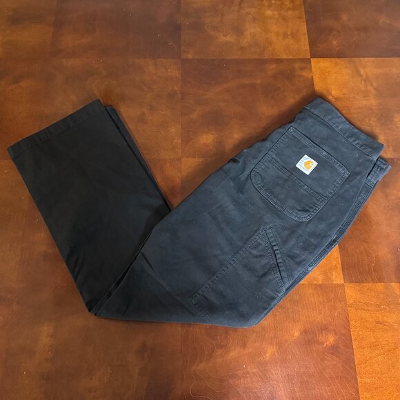 New Carhartt Rugged Flex Relaxed Fit Work Pants - Black, Size 30x30 - NWT's - Picture 4 of 5